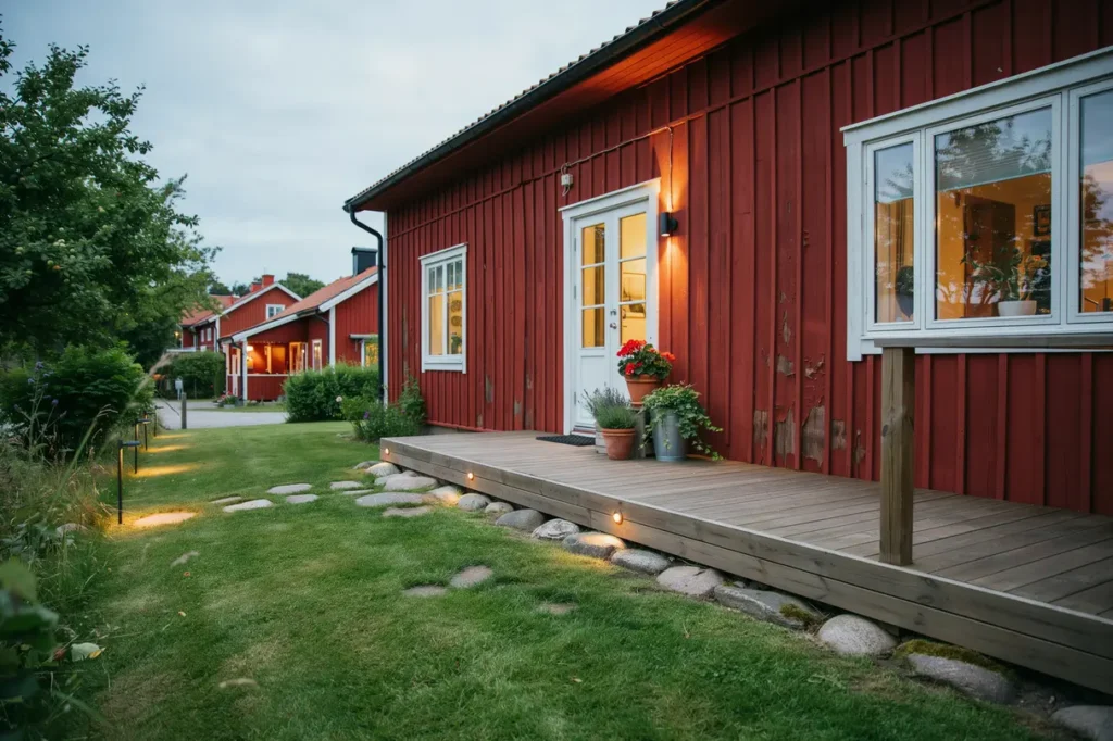 junikv llar p altanen s planerar du s ker och st mningsfull utebelysning runt huset