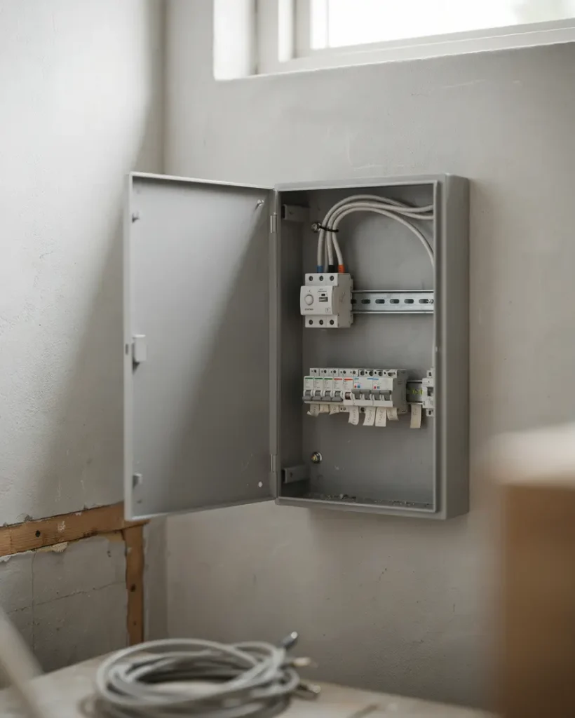 s g r installation av jordfelsbrytare till s krare el hemma med r tt skydd