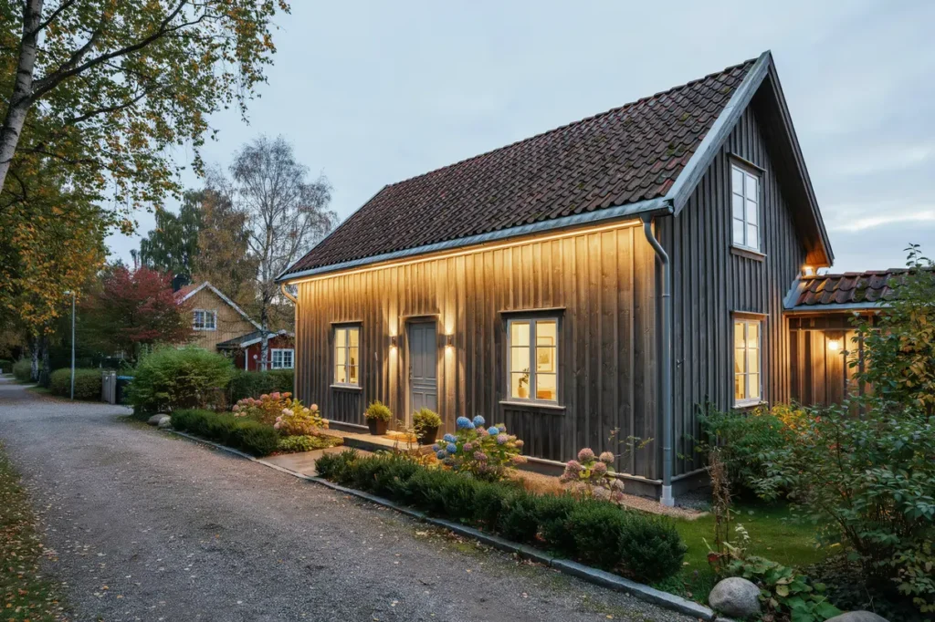 septembertips f r villan se ver fasadbelysning och timerstyrning innan h stm rkret kommer
